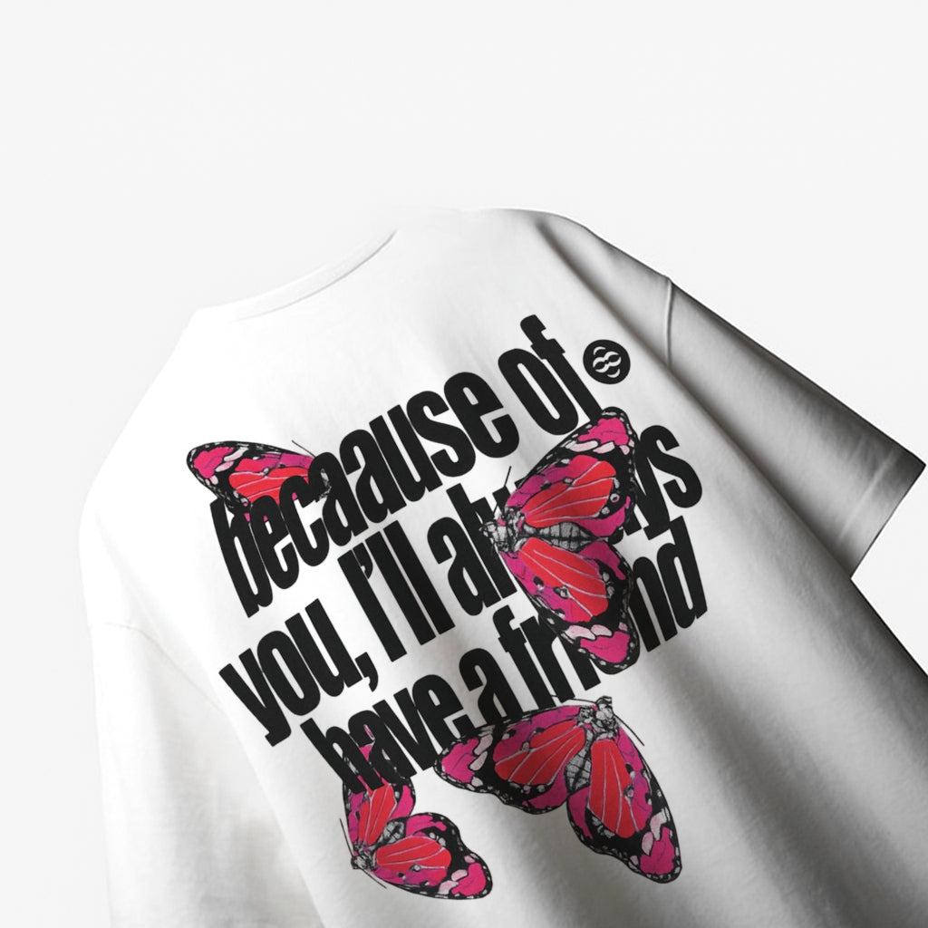 Because Heavy Gauge Fabric Oversized T-shirt